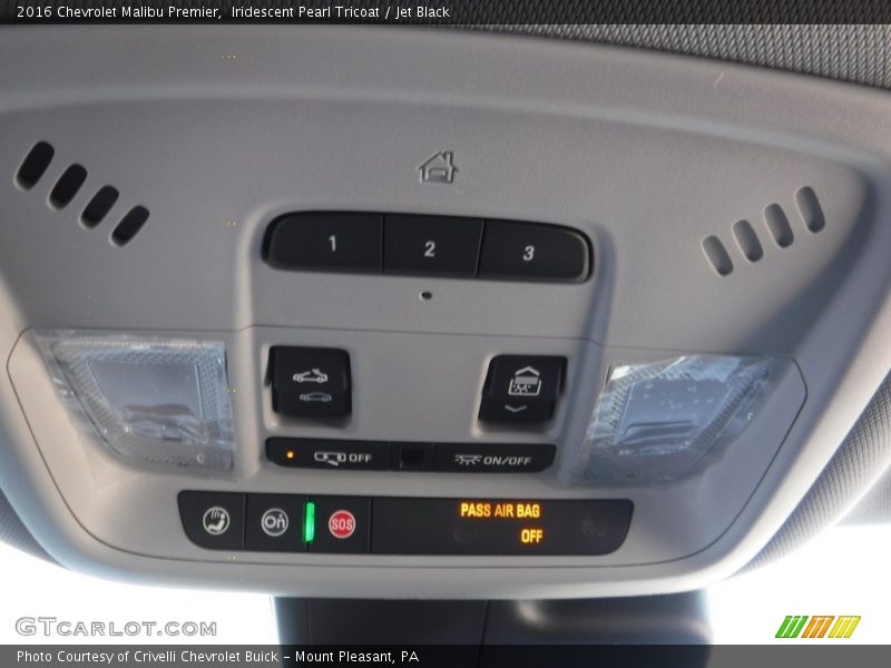 Iridescent Pearl Tricoat / Jet Black 2016 Chevrolet Malibu Premier