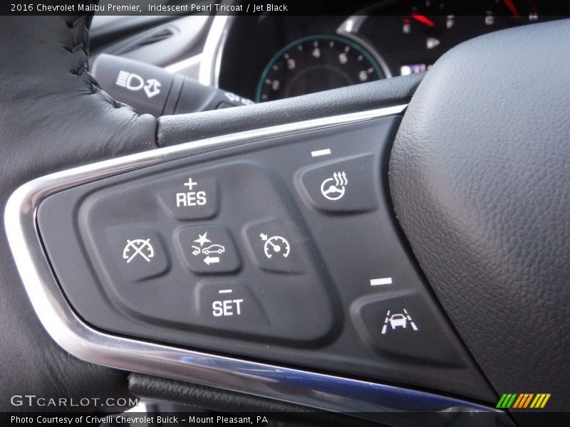 Iridescent Pearl Tricoat / Jet Black 2016 Chevrolet Malibu Premier
