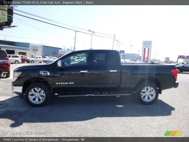 Magnetic Black / Black 2016 Nissan TITAN XD SL Crew Cab 4x4