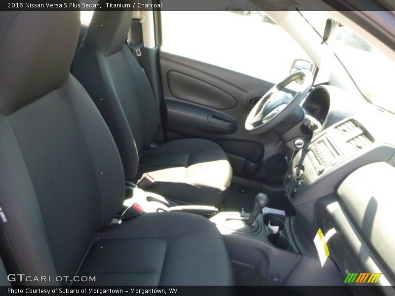 Titanium / Charcoal 2016 Nissan Versa S Plus Sedan