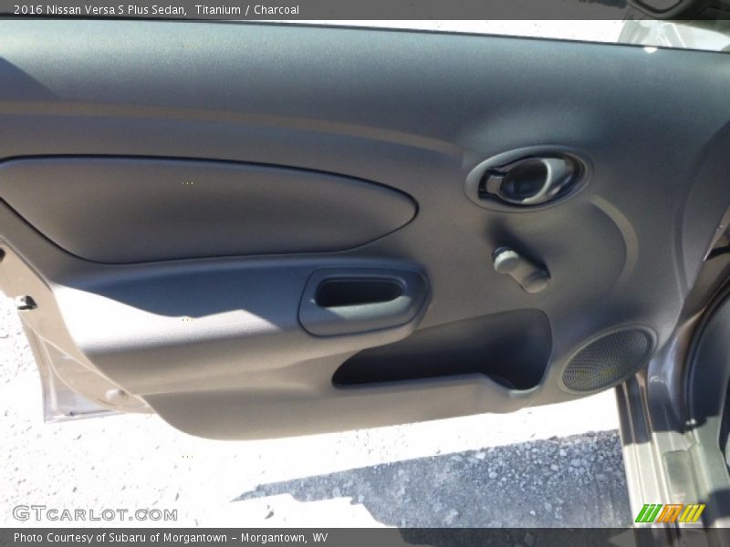 Titanium / Charcoal 2016 Nissan Versa S Plus Sedan