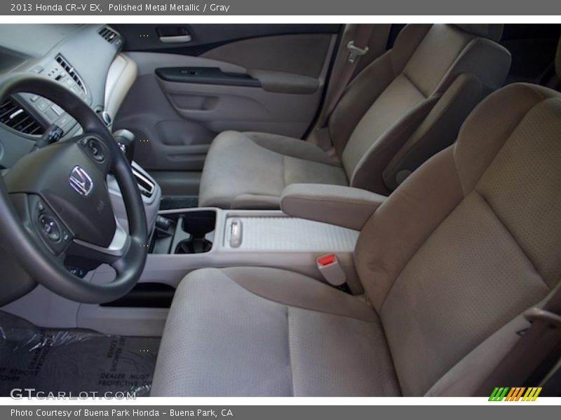 Polished Metal Metallic / Gray 2013 Honda CR-V EX