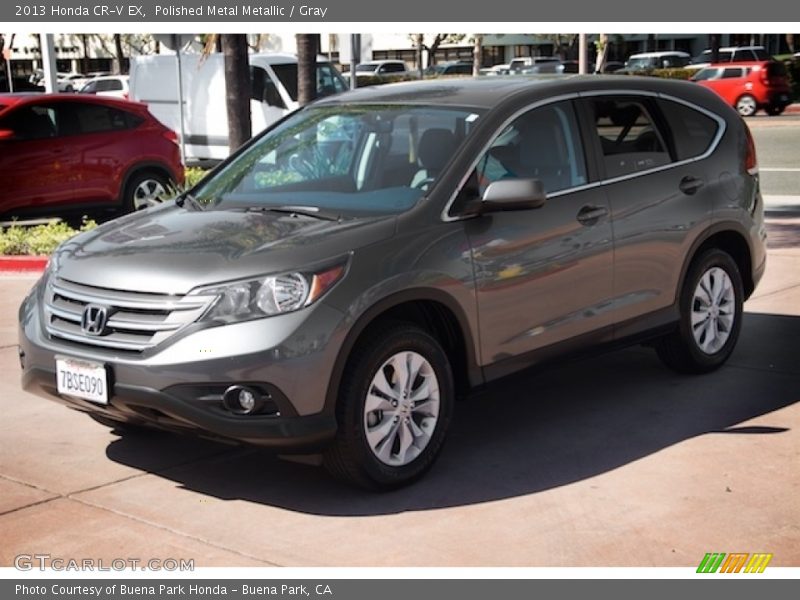 Polished Metal Metallic / Gray 2013 Honda CR-V EX