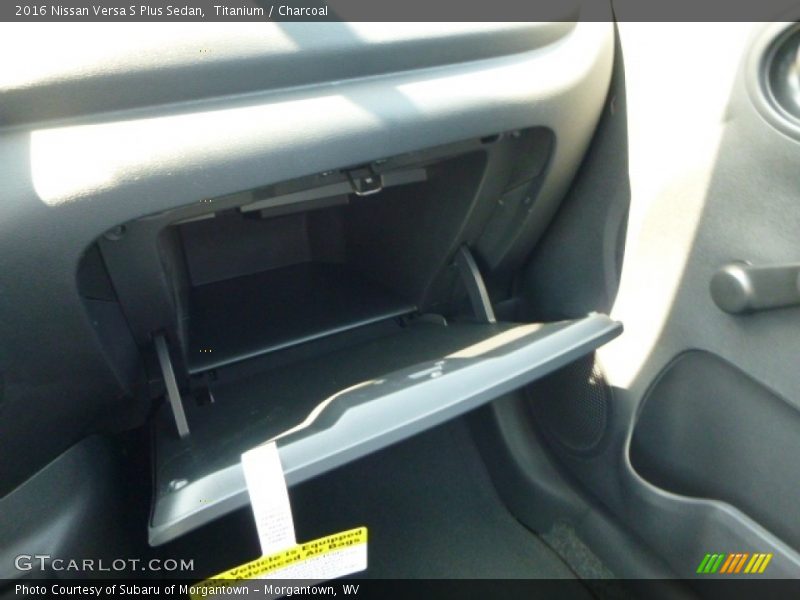 Titanium / Charcoal 2016 Nissan Versa S Plus Sedan
