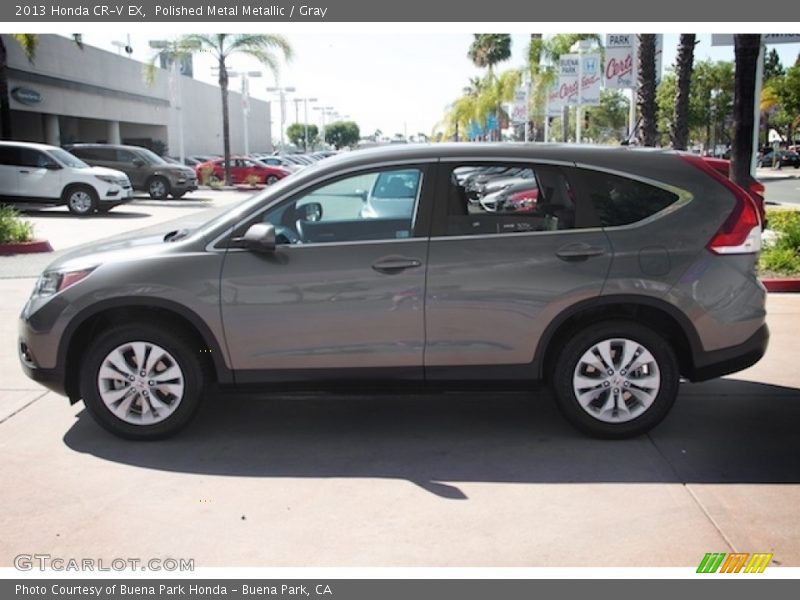 Polished Metal Metallic / Gray 2013 Honda CR-V EX