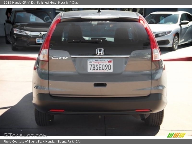 Polished Metal Metallic / Gray 2013 Honda CR-V EX