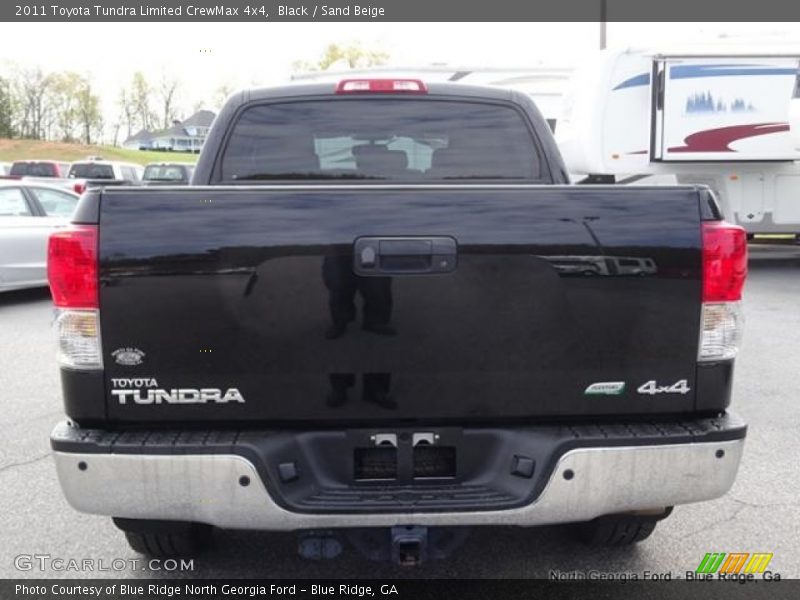Black / Sand Beige 2011 Toyota Tundra Limited CrewMax 4x4
