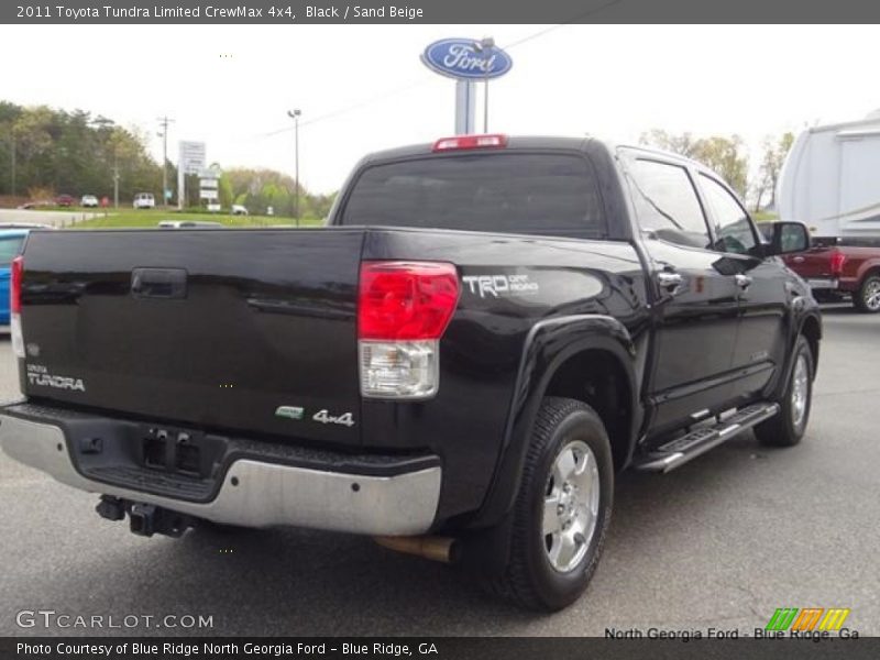 Black / Sand Beige 2011 Toyota Tundra Limited CrewMax 4x4