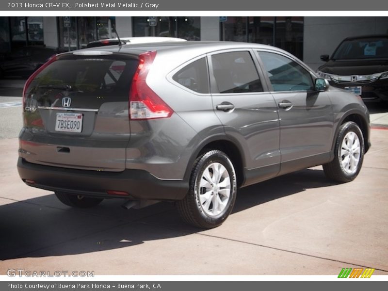 Polished Metal Metallic / Gray 2013 Honda CR-V EX