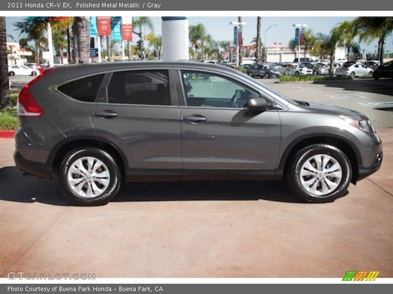 Polished Metal Metallic / Gray 2013 Honda CR-V EX