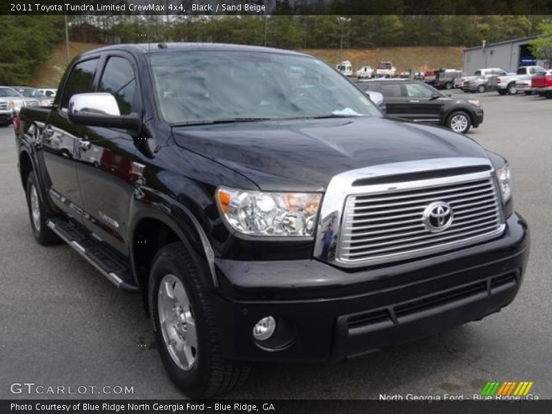 Black / Sand Beige 2011 Toyota Tundra Limited CrewMax 4x4