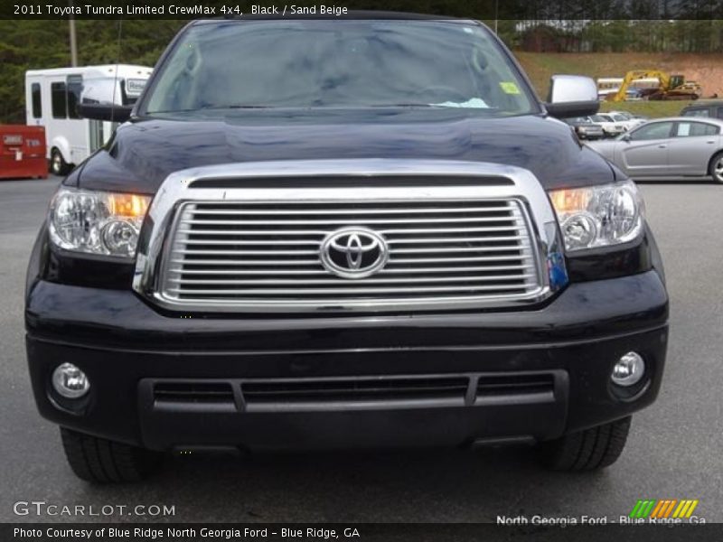 Black / Sand Beige 2011 Toyota Tundra Limited CrewMax 4x4