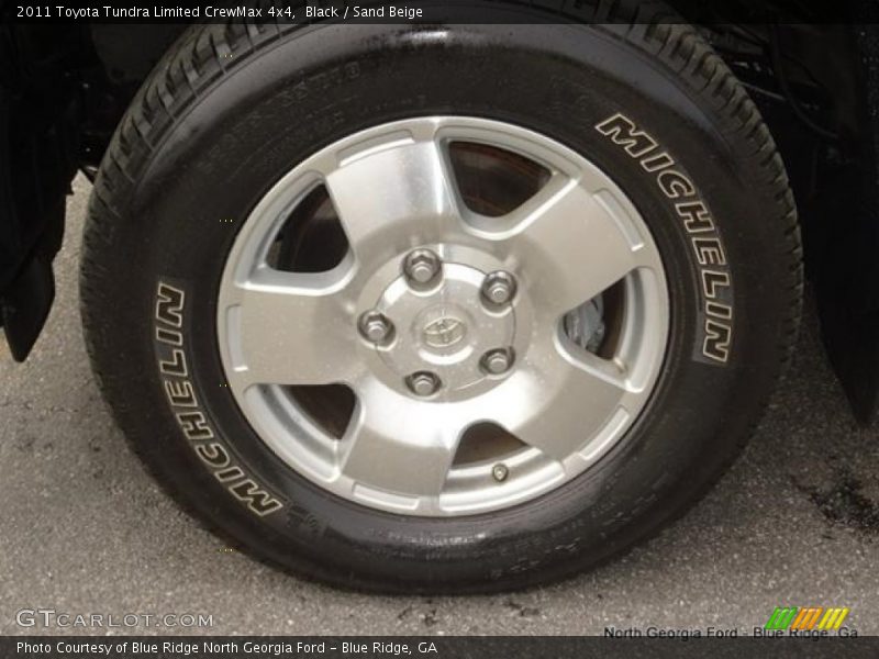 Black / Sand Beige 2011 Toyota Tundra Limited CrewMax 4x4