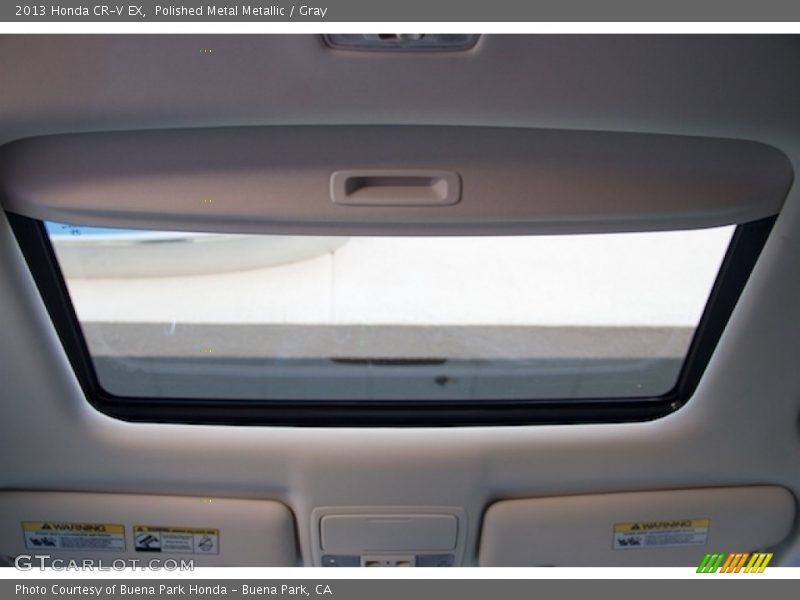 Polished Metal Metallic / Gray 2013 Honda CR-V EX