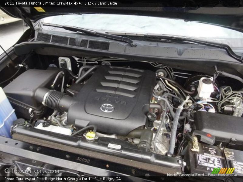 Black / Sand Beige 2011 Toyota Tundra Limited CrewMax 4x4