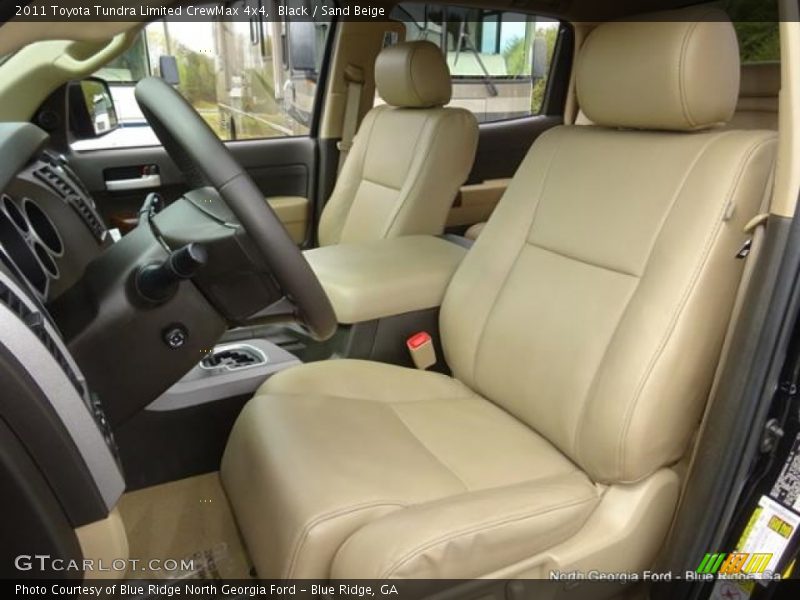 Black / Sand Beige 2011 Toyota Tundra Limited CrewMax 4x4