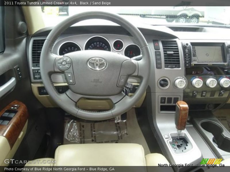 Black / Sand Beige 2011 Toyota Tundra Limited CrewMax 4x4