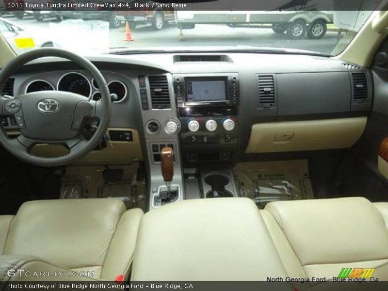 Black / Sand Beige 2011 Toyota Tundra Limited CrewMax 4x4