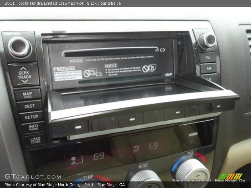Black / Sand Beige 2011 Toyota Tundra Limited CrewMax 4x4