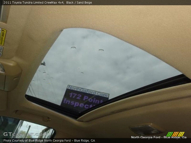 Black / Sand Beige 2011 Toyota Tundra Limited CrewMax 4x4