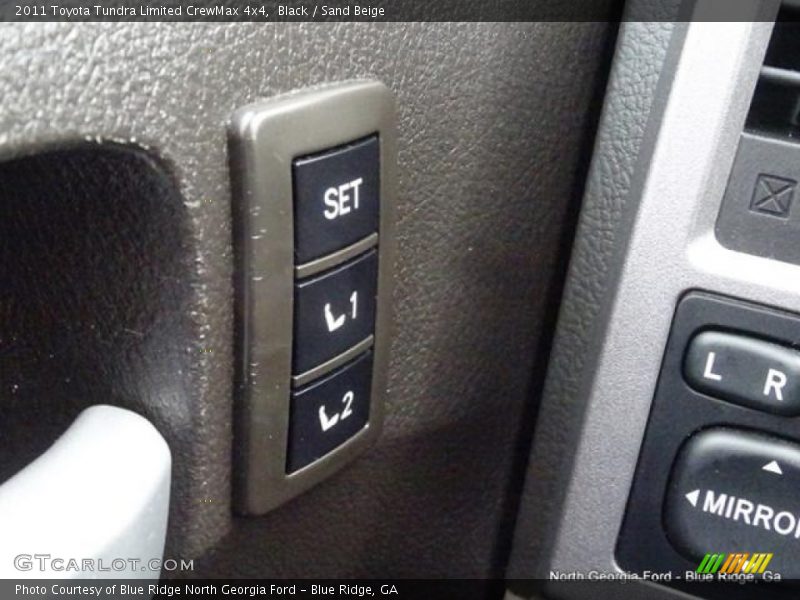 Black / Sand Beige 2011 Toyota Tundra Limited CrewMax 4x4