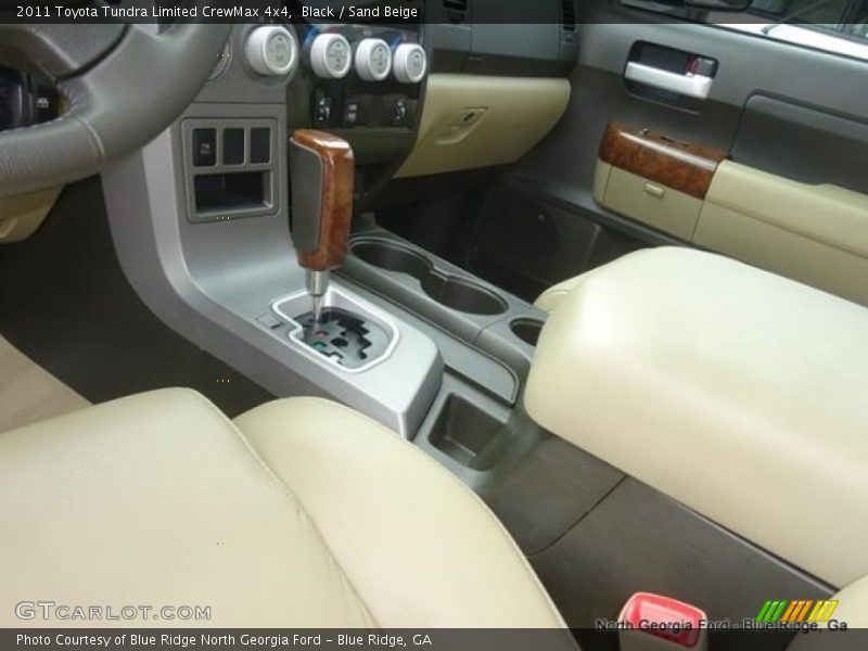 Black / Sand Beige 2011 Toyota Tundra Limited CrewMax 4x4