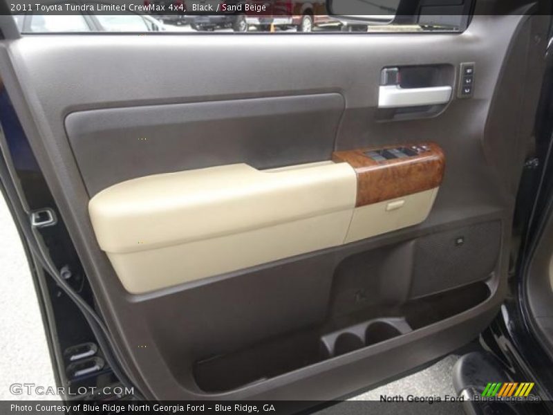 Black / Sand Beige 2011 Toyota Tundra Limited CrewMax 4x4