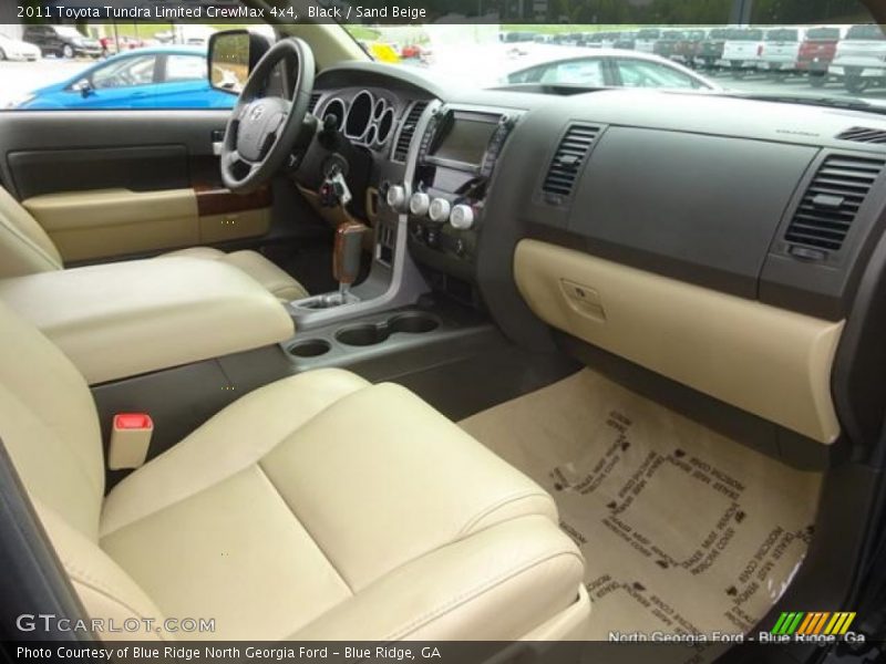 Black / Sand Beige 2011 Toyota Tundra Limited CrewMax 4x4
