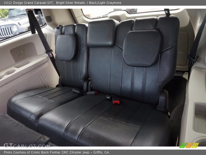 Bright Silver Metallic / Black/Light Graystone 2012 Dodge Grand Caravan SXT