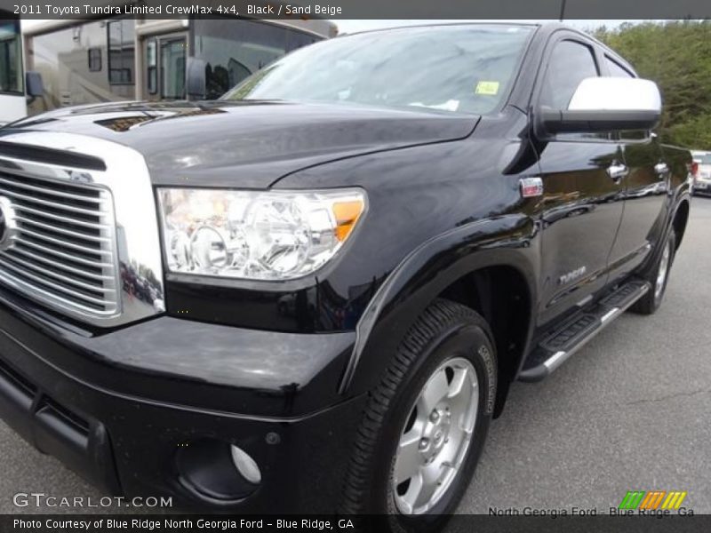 Black / Sand Beige 2011 Toyota Tundra Limited CrewMax 4x4