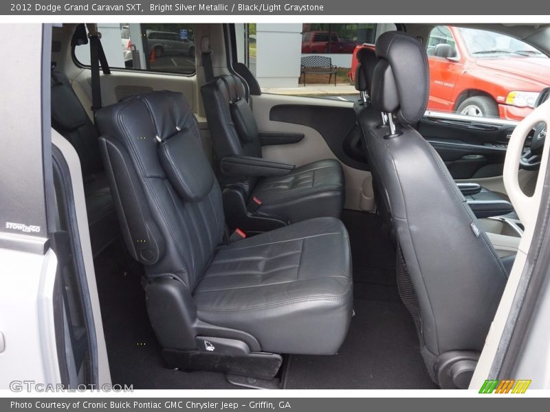 Bright Silver Metallic / Black/Light Graystone 2012 Dodge Grand Caravan SXT