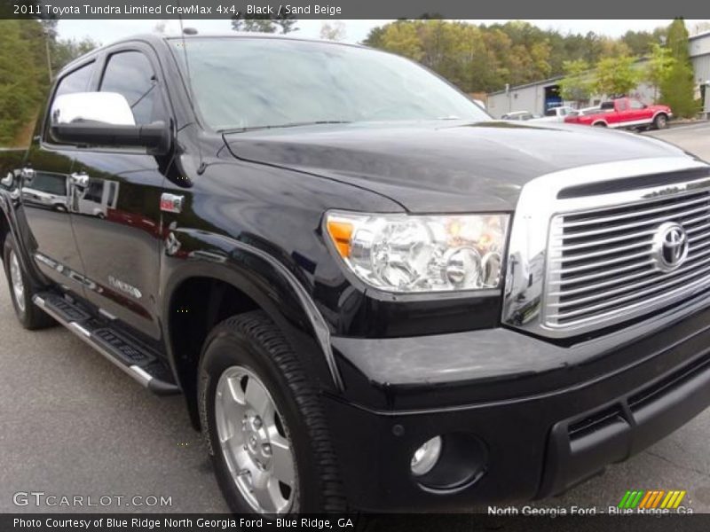 Black / Sand Beige 2011 Toyota Tundra Limited CrewMax 4x4