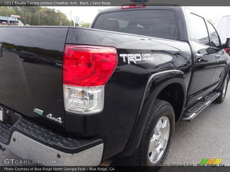 Black / Sand Beige 2011 Toyota Tundra Limited CrewMax 4x4