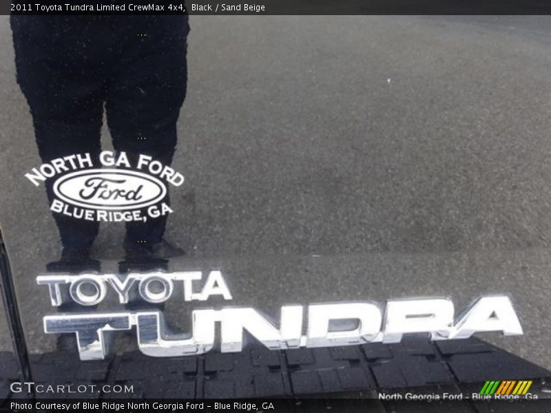 Black / Sand Beige 2011 Toyota Tundra Limited CrewMax 4x4