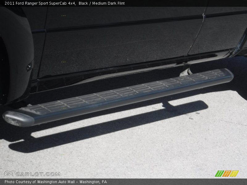 Black / Medium Dark Flint 2011 Ford Ranger Sport SuperCab 4x4