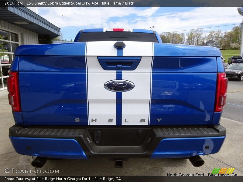 Blue Flame / Black 2016 Ford F150 Shelby Cobra Edtion SuperCrew 4x4
