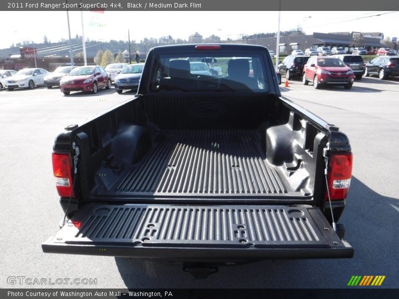 Black / Medium Dark Flint 2011 Ford Ranger Sport SuperCab 4x4