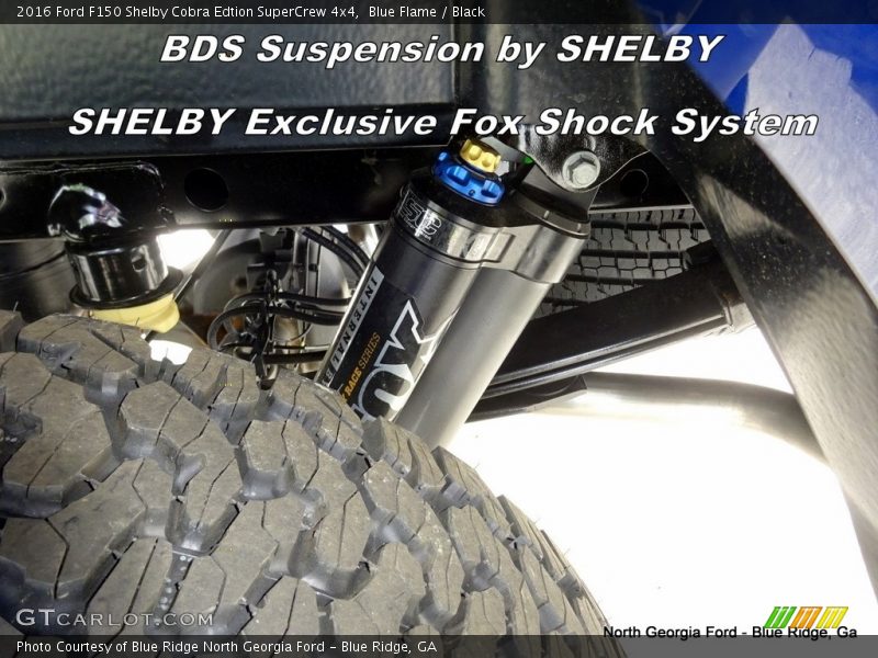 Blue Flame / Black 2016 Ford F150 Shelby Cobra Edtion SuperCrew 4x4