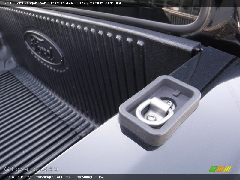 Black / Medium Dark Flint 2011 Ford Ranger Sport SuperCab 4x4