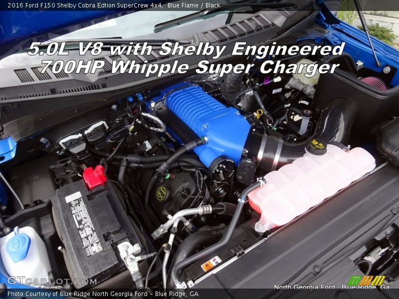  2016 F150 Shelby Cobra Edtion SuperCrew 4x4 Engine - 5.0 Liter Shelby Supercharged DOHC 32-Valve Ti-VCT E85 V8