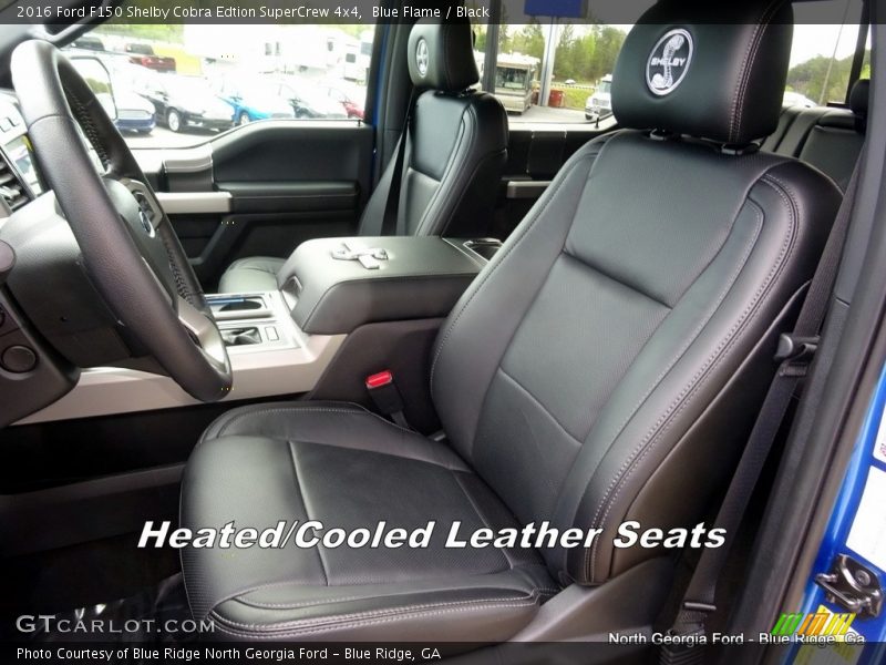 Blue Flame / Black 2016 Ford F150 Shelby Cobra Edtion SuperCrew 4x4