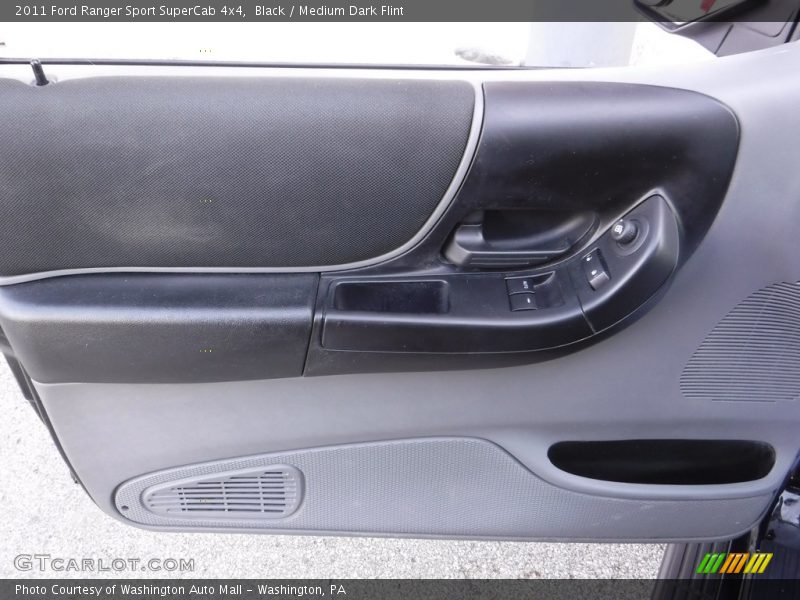 Black / Medium Dark Flint 2011 Ford Ranger Sport SuperCab 4x4