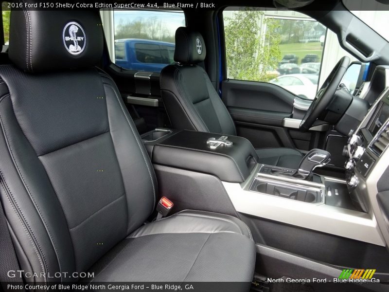 Blue Flame / Black 2016 Ford F150 Shelby Cobra Edtion SuperCrew 4x4