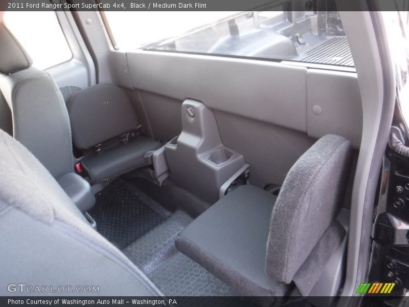 Black / Medium Dark Flint 2011 Ford Ranger Sport SuperCab 4x4