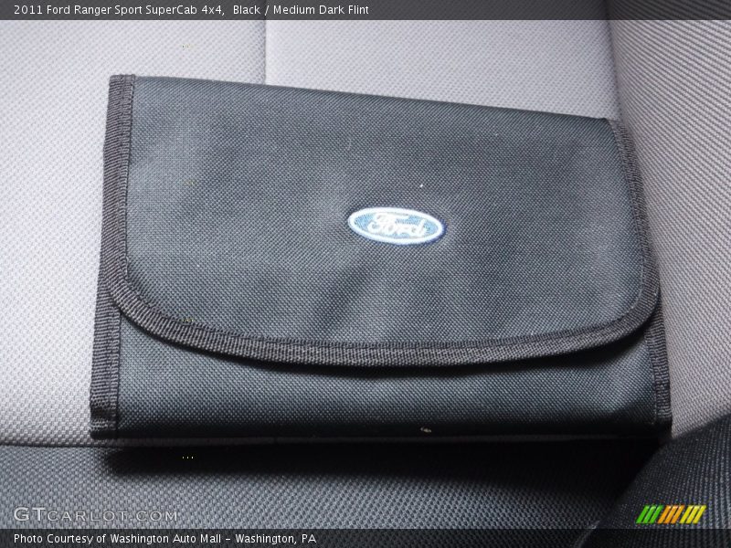 Black / Medium Dark Flint 2011 Ford Ranger Sport SuperCab 4x4