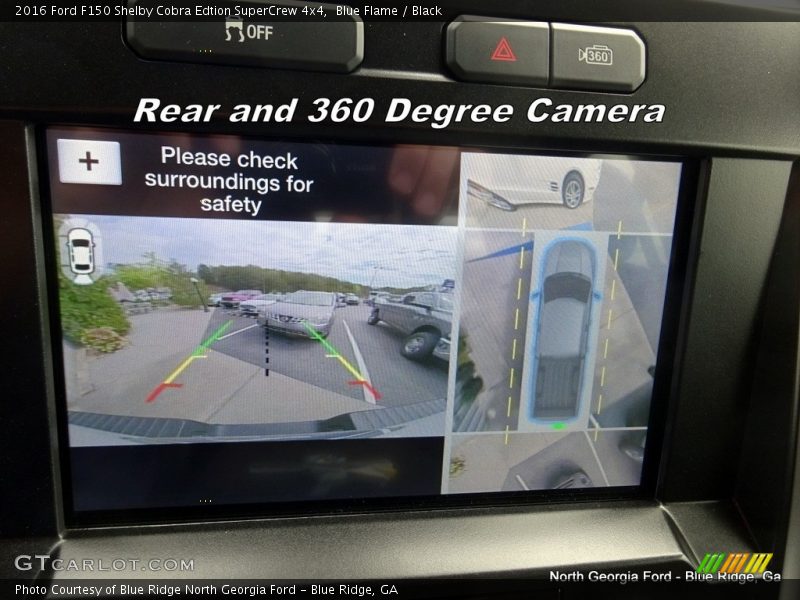 Blue Flame / Black 2016 Ford F150 Shelby Cobra Edtion SuperCrew 4x4