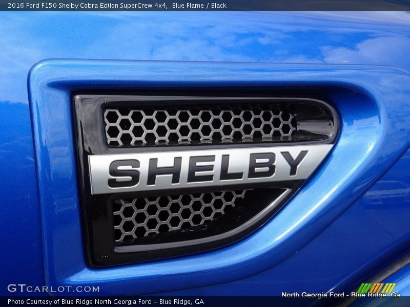 Blue Flame / Black 2016 Ford F150 Shelby Cobra Edtion SuperCrew 4x4