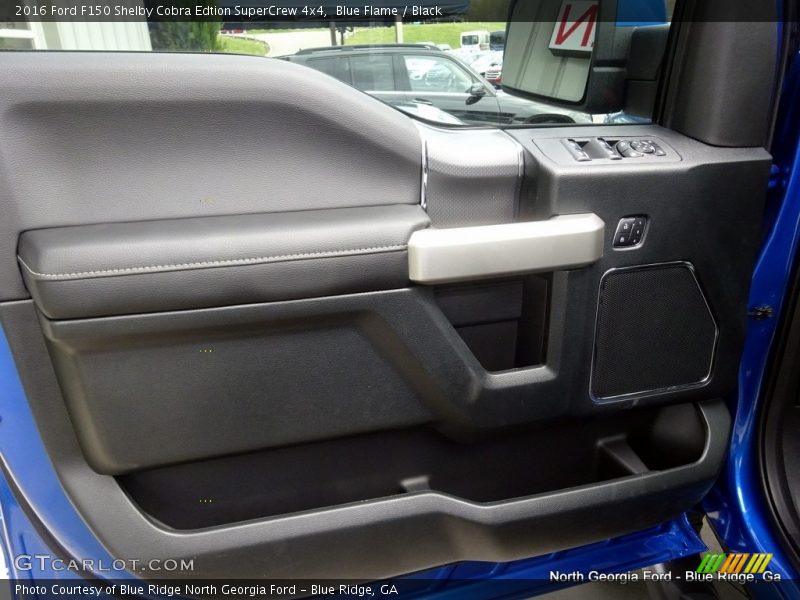 Blue Flame / Black 2016 Ford F150 Shelby Cobra Edtion SuperCrew 4x4