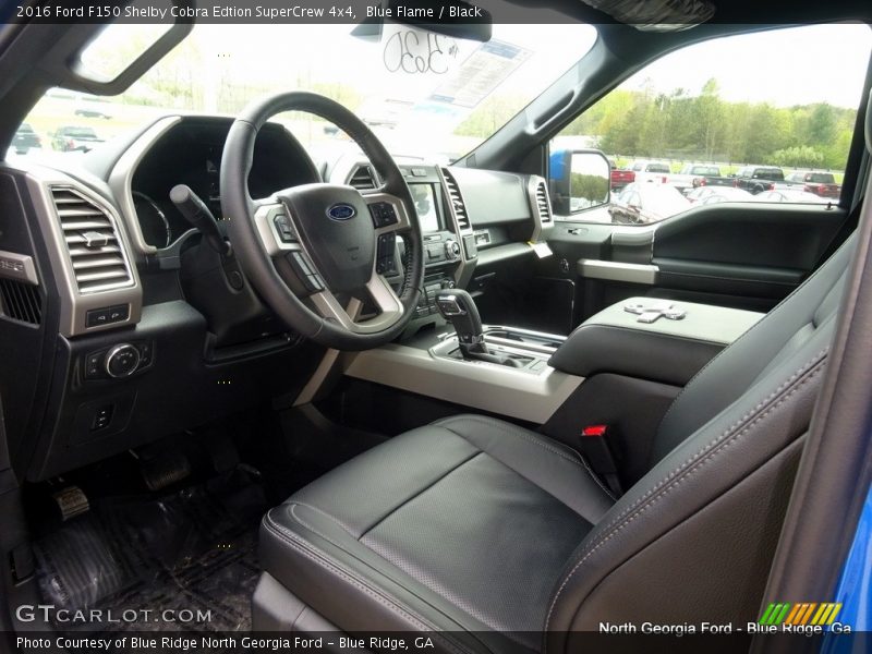 Blue Flame / Black 2016 Ford F150 Shelby Cobra Edtion SuperCrew 4x4