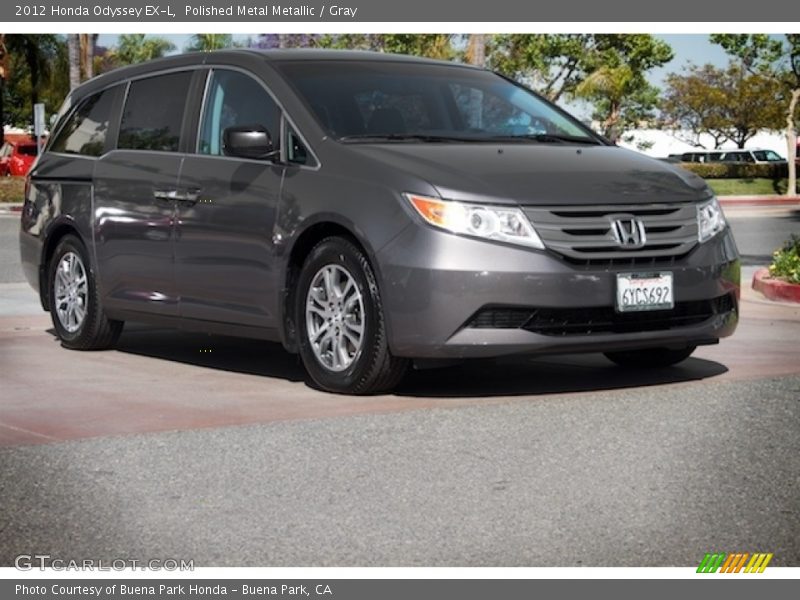 Polished Metal Metallic / Gray 2012 Honda Odyssey EX-L